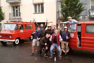 Varsova: Van: Yksityinen 3-tuntinen kiertoajelu kommunistisella pakettiautolla