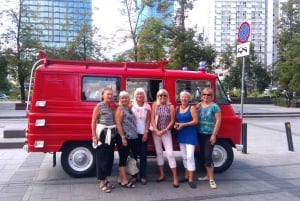 Warsaw: Private Food and History Tour in a Retro Minibus