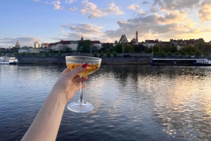 Warszawa: Privat flodkrydstogt med snacks og drikkevarer