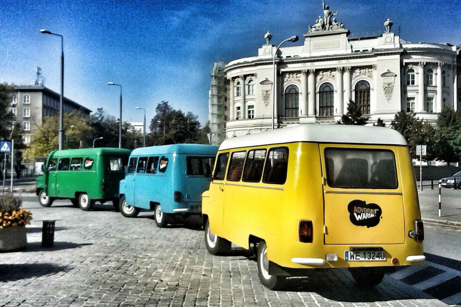 Warsaw: Private Vintage Car Jewish Tour