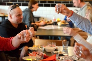 Warsaw: Private Vodka Tasting Night with Snacks and Pickup