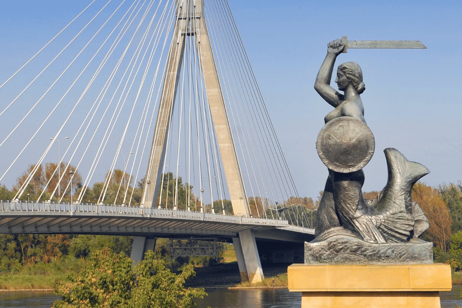 Warszawa: Royal, den gamle bydel, Vistula og Lazienki Park e-Bike Tour