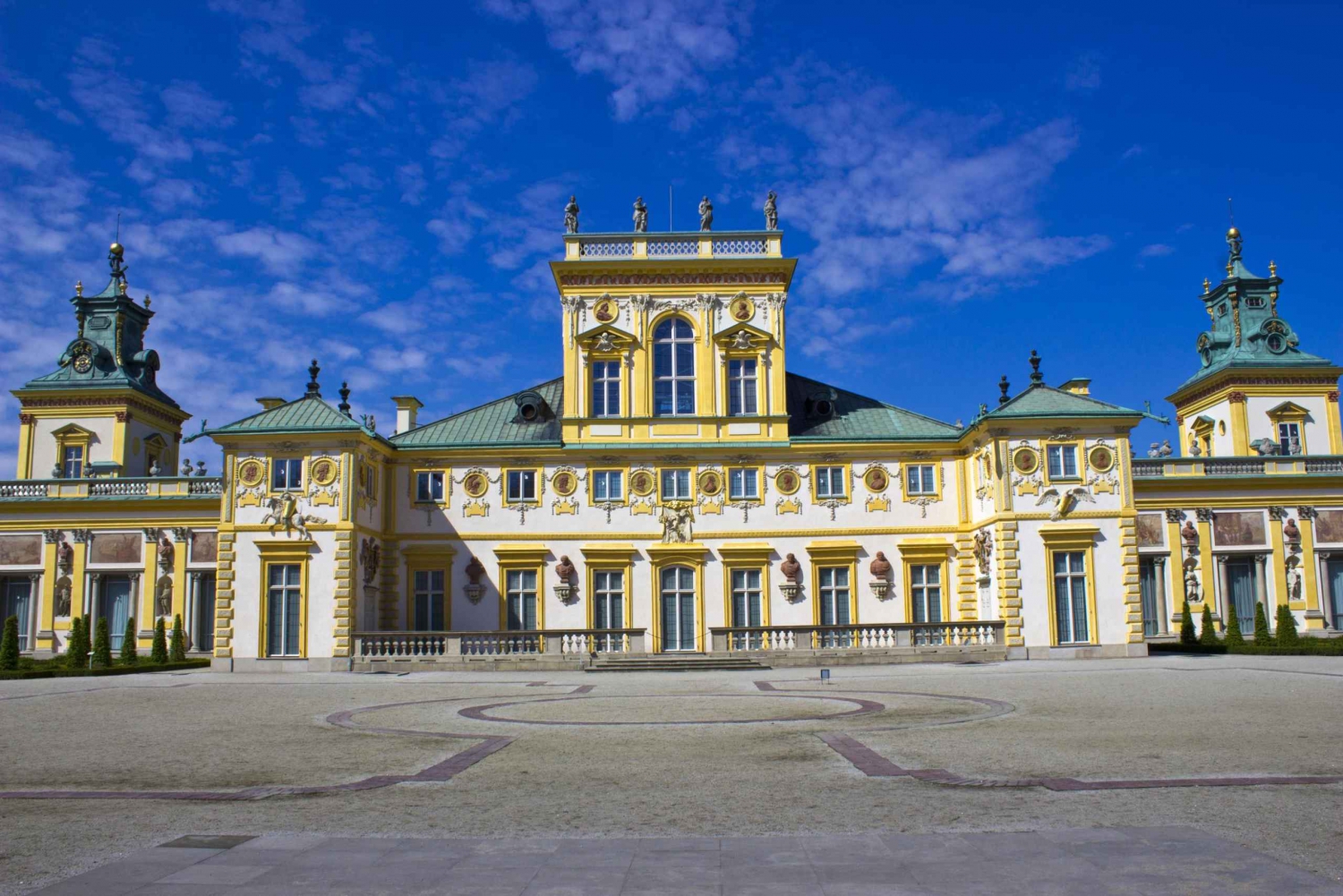 Varsova: Skip-the-Line Wilanow Palace & Gardens Private Tour