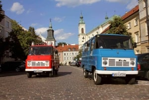 Warszawa: The Best of the City Private Tour med Retro Minibus