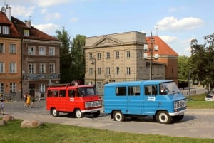 Warszawa: det bästa av staden privat tur med retrominibuss