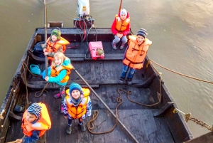 Warszawa: Kryssning med traditionell båt på floden Vistula