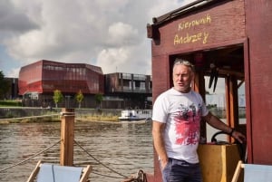 Warszawa: Kryssning med traditionell båt på floden Vistula