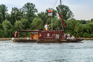 Warszawa: Kryssning med traditionell båt på floden Vistula