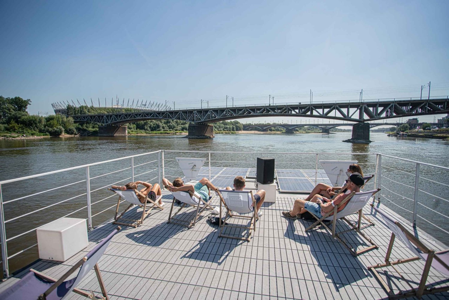 Warschau: Vistula-riviercruise op een modern schip