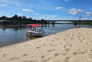 Varsavia: crociera sul fiume Vistola con la tua musica e vista sulla città