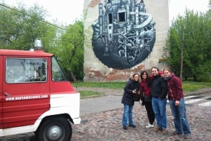 Warsaw: WWII Private Tour by Retro Minibus with Hotel Pickup