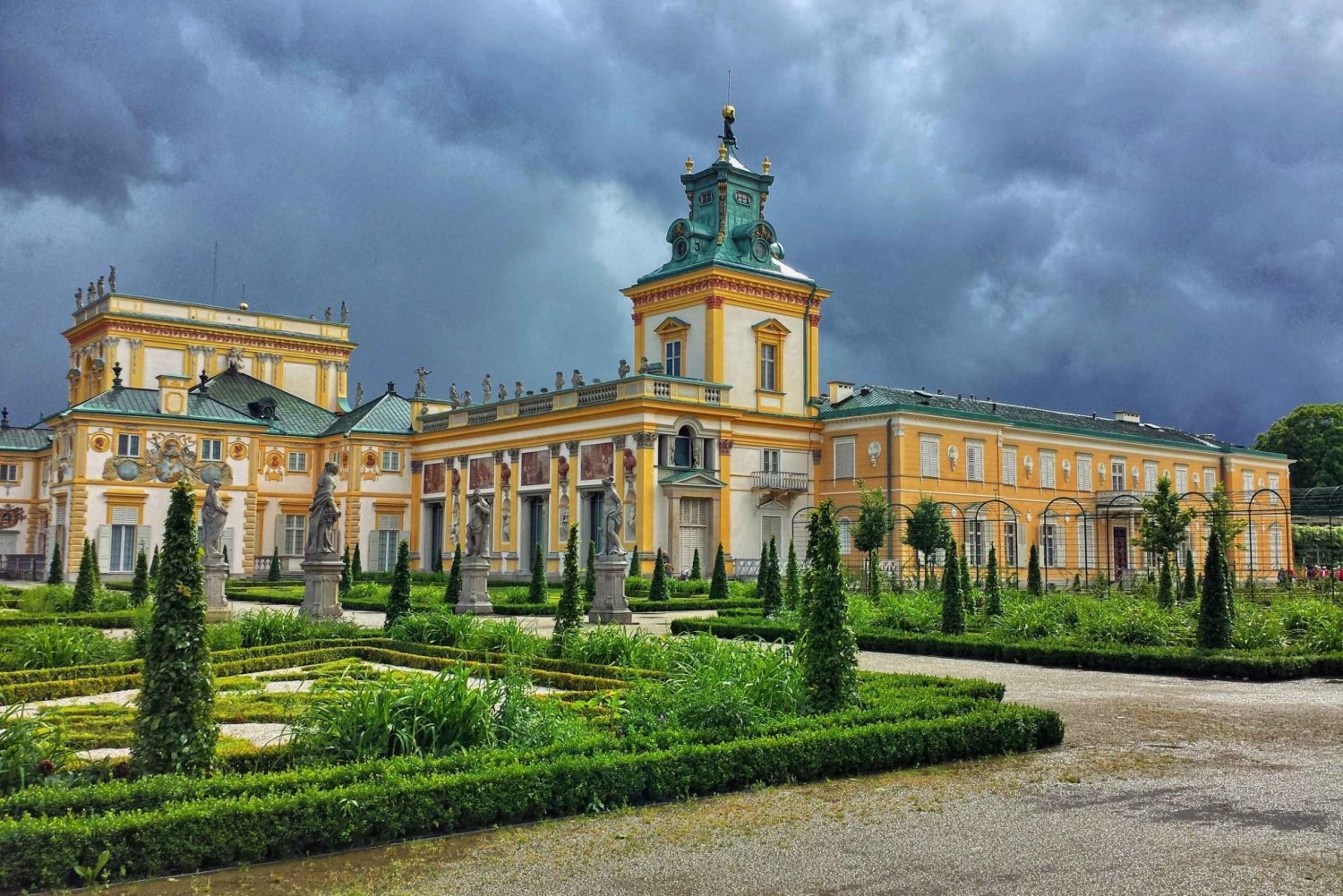 Palatset Wilanów: 2-timmars guidad tur med inträdesbiljetter