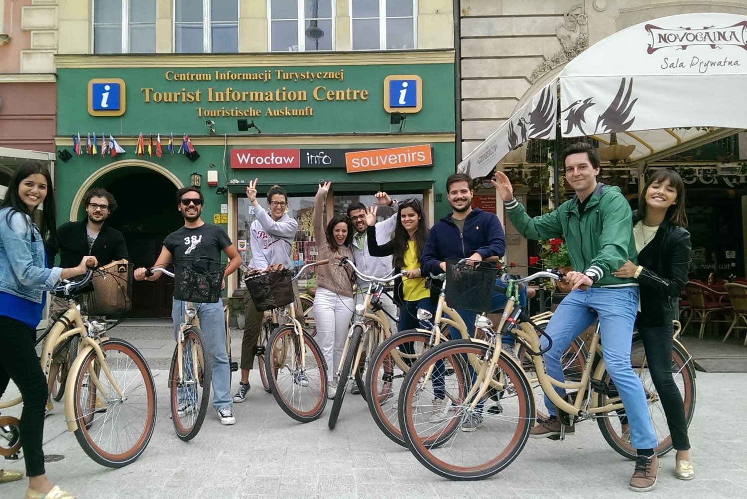 Breslau: 3-stündige Fahrradtour auf Englisch oder Polnisch