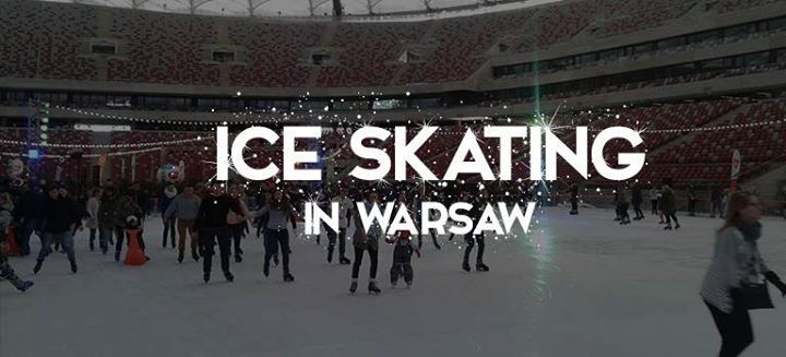 Ice Skating in the National Stadium