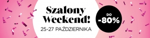 Crazy Weekend 25-27.10 at Designer Outlet Warszawa