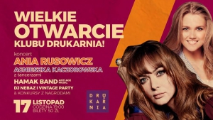 Grand opening of the Drukarnia Club - Ani Rusowicz Concert
