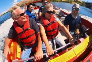 Passeio de barco de aventura de 15 milhas