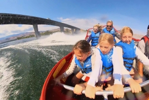 Passeio de barco de aventura de 15 milhas