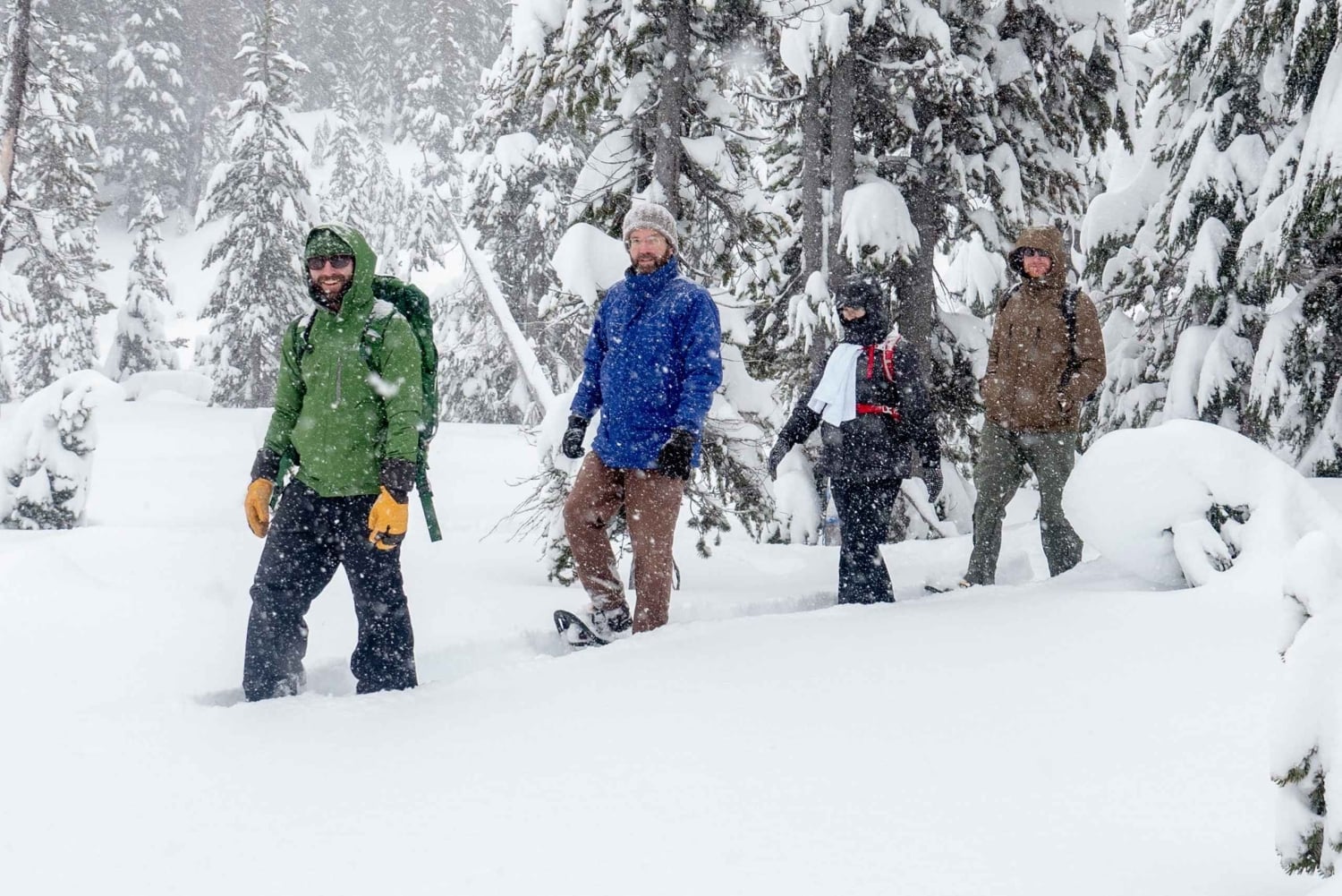 Bend: Półdniowa wycieczka na rakietach śnieżnych w paśmie Cascade Mountain Range