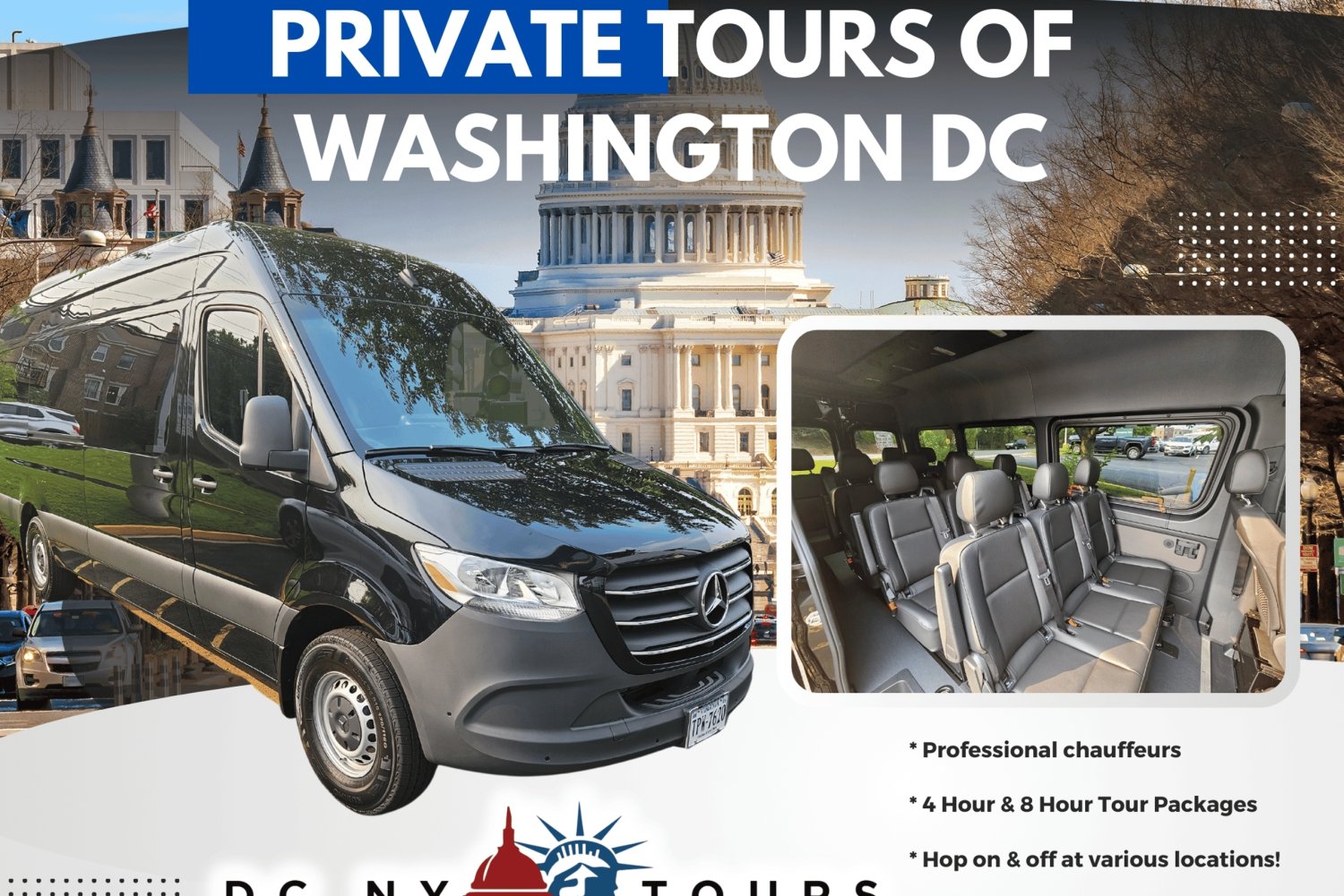Customizable Private Guided Tour of Washington DC