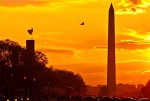 DC: Monument och minnesmärken, National Mall Sunset Rundvandring