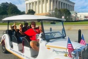 Washington: Guidet tur til monumenter om dagen og om natten med E-Cart