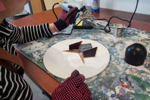 Everett : Atelier de vitrail avec matériel