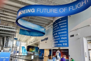 De Seattle: Visita à fábrica da Boeing e ao futuro do voo