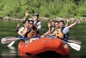 Rivière Klickitat : Rafting et camping