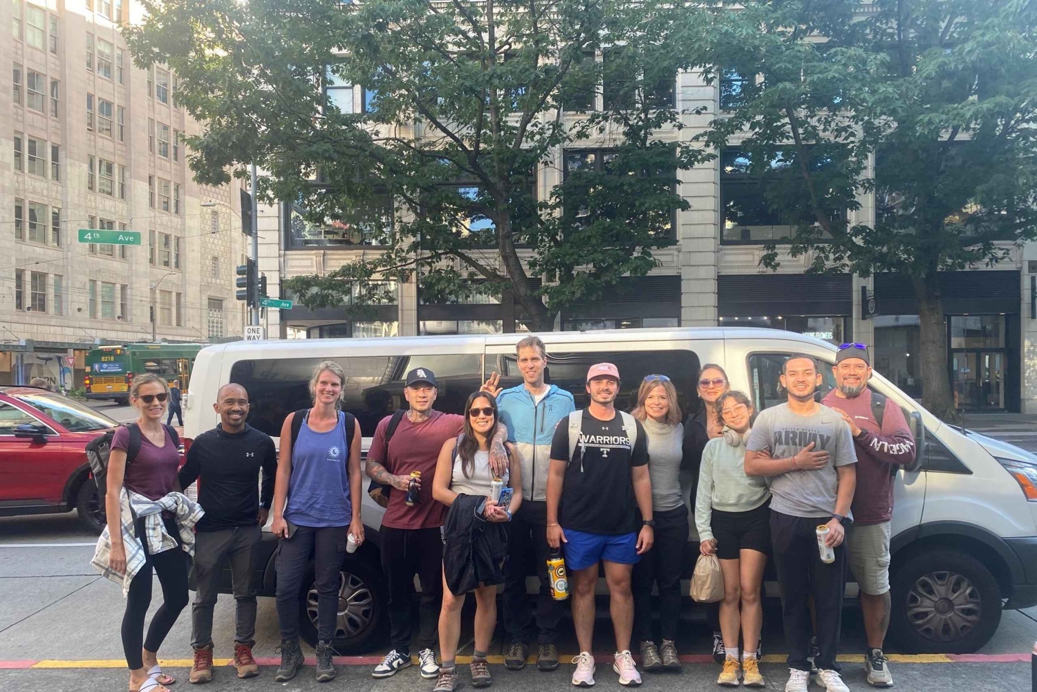 マウント・レーニア貸切グループ、快適なSUV