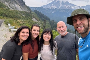 マウント・レーニア貸切グループ、快適なSUV