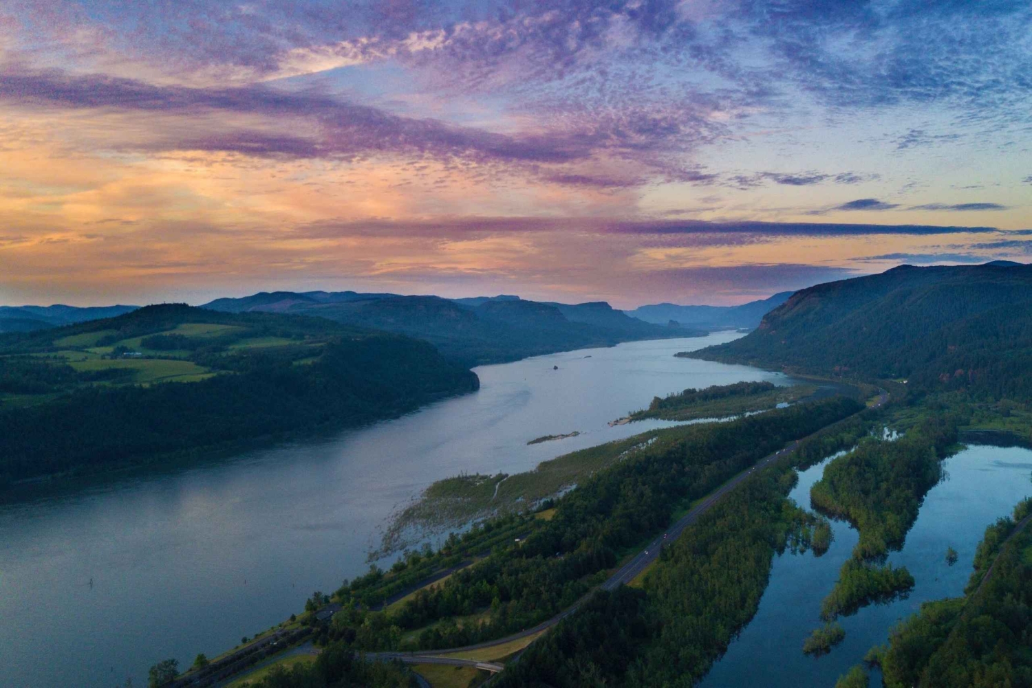 Portland: 40-minutowy lot widokowy nad wodospadami Columbia Gorge