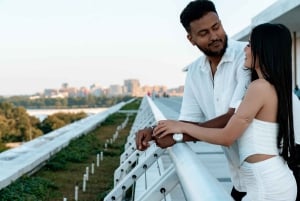 Sessão de fotos profissional privada de férias em Washington DC