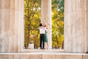 Sessão de fotos profissional privada de férias em Washington DC