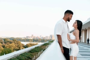 Sessão de fotos profissional privada de férias em Washington DC