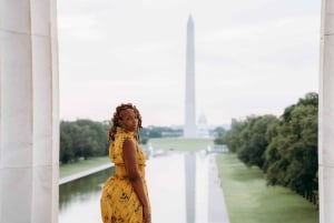 Sessão de fotos profissional privada de férias em Washington DC