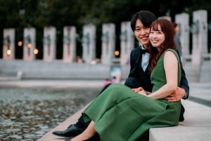 Sessão de fotos profissional privada de férias em Washington DC
