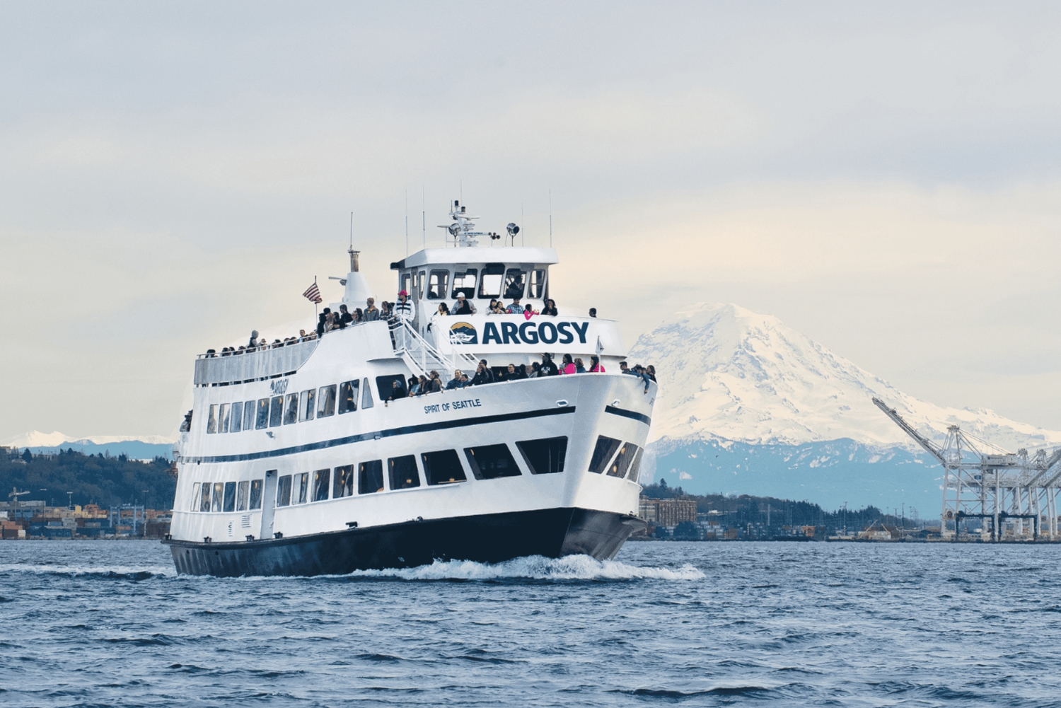 Seattle: Cruzeiro guiado no porto