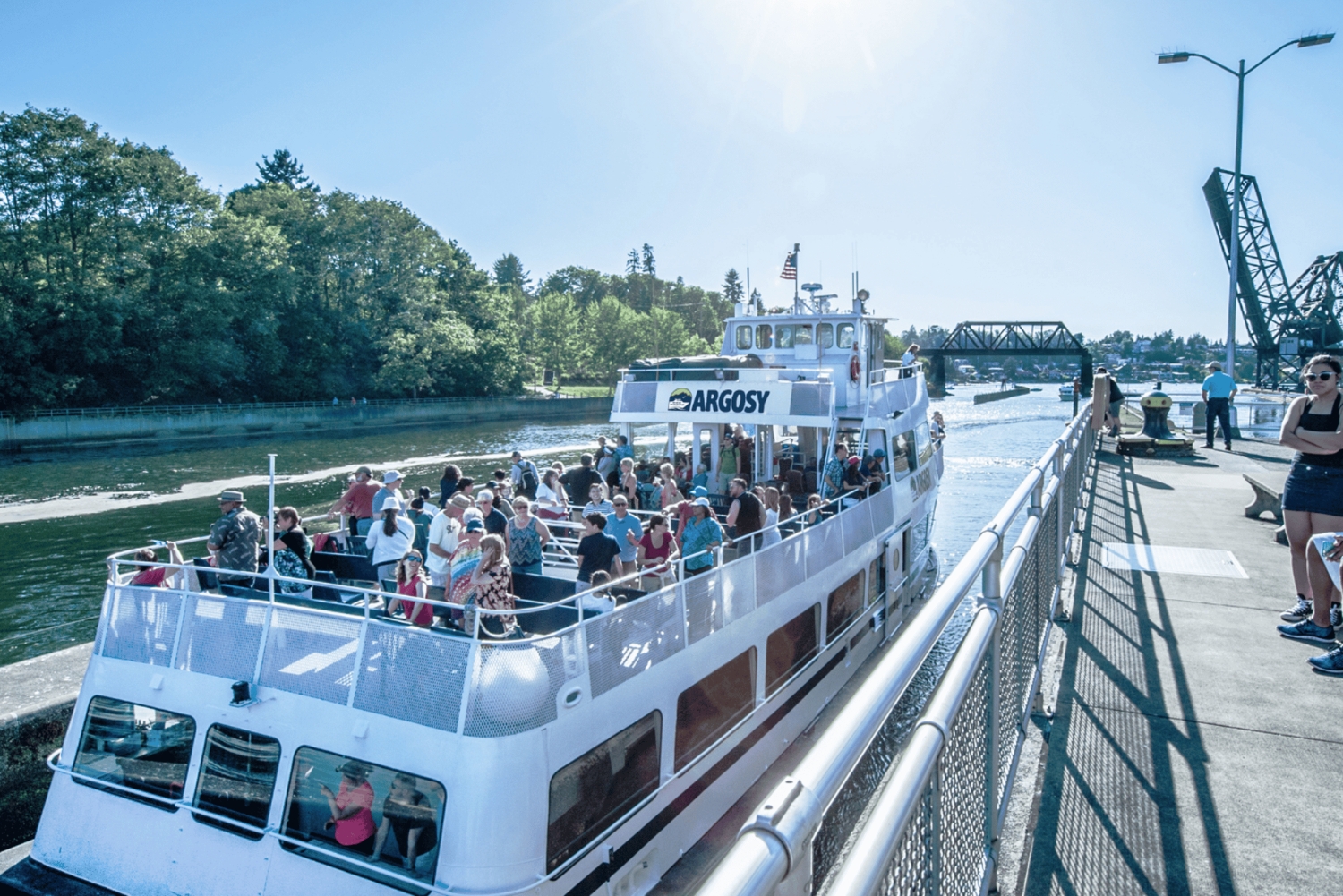 Seattle: Locks Cruise with Local Guide
