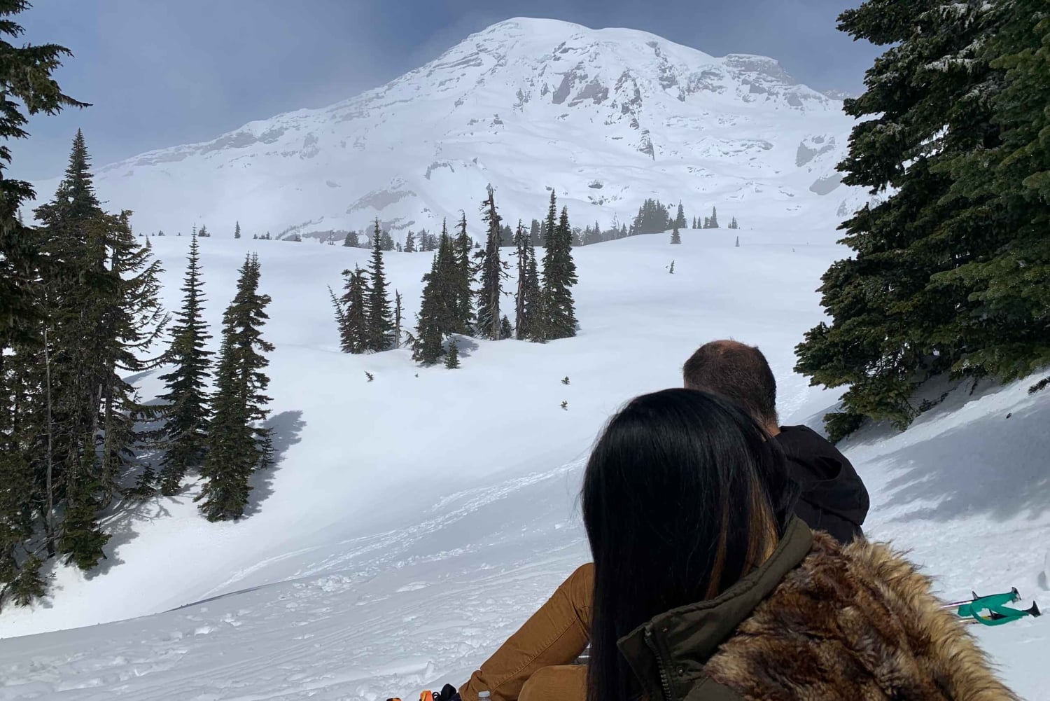 Seattle : Randonnée au Mont Rainier avec cascades, glaciers et arbres