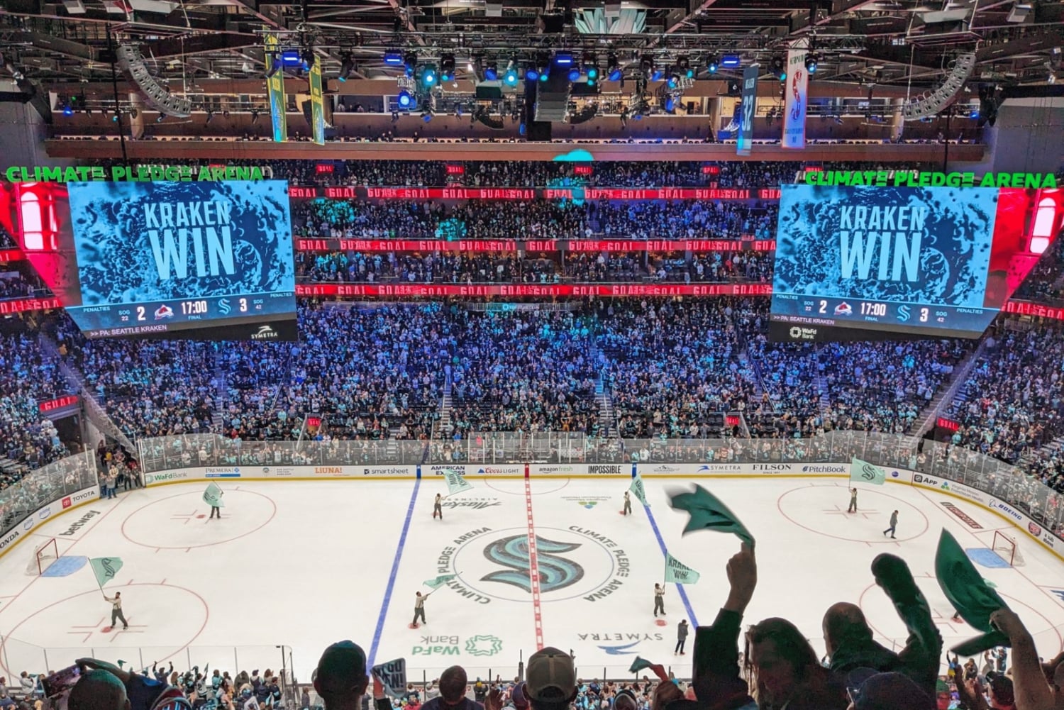 Seattle Entrada para el partido de hockey sobre hielo Seattle Kraken