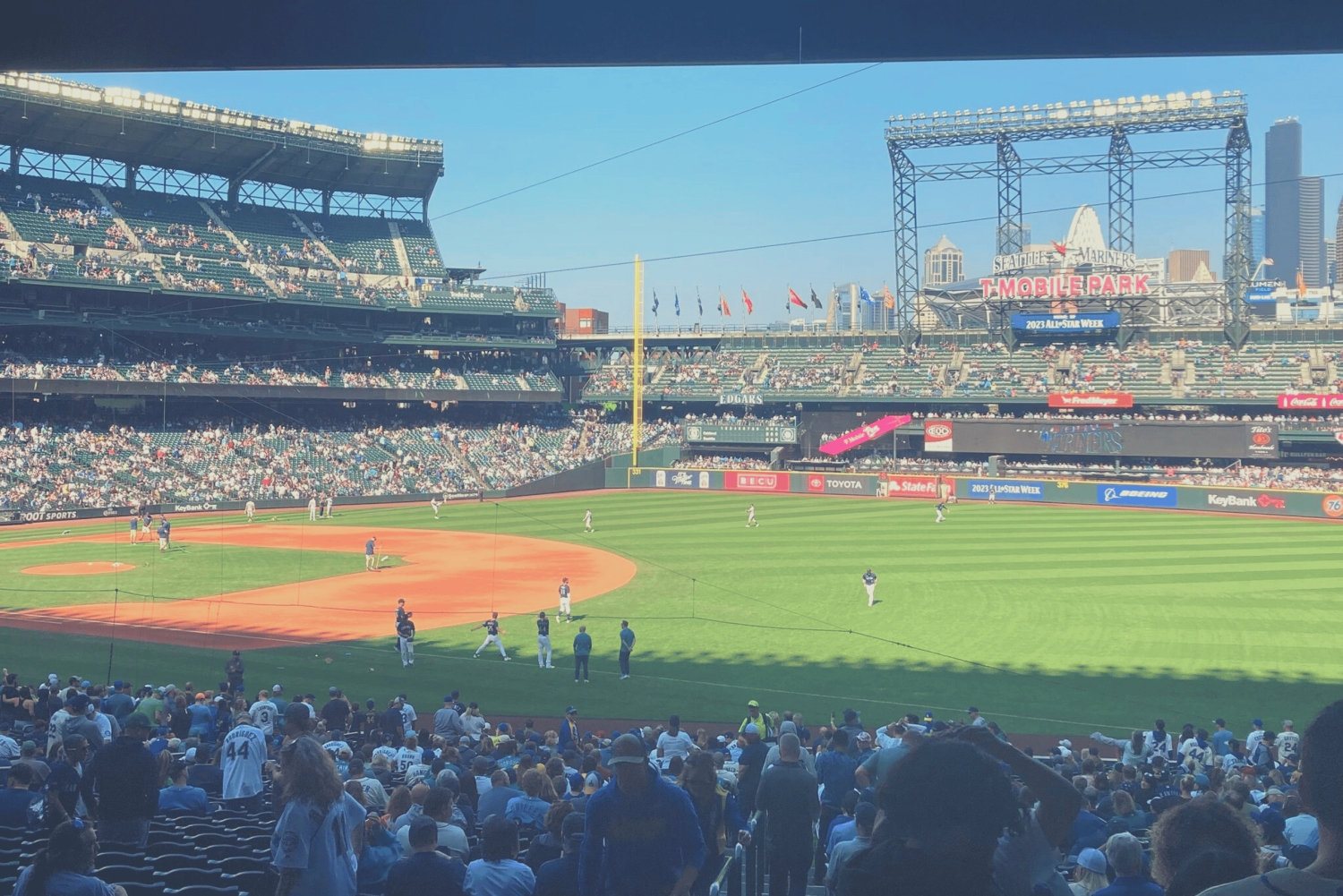 Seattle: partita di baseball dei Seattle Mariners al T-Mobile Park