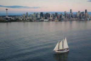 Seattle: Tall Sailboat Sunset Harbor Cruise
