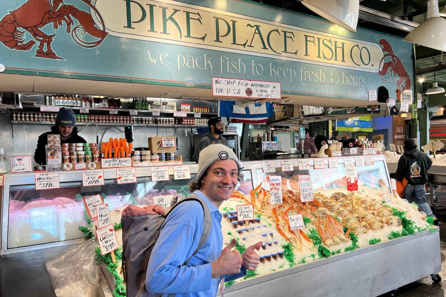 Seattle: spróbuj smaków Pike Place Market