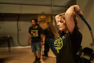 タコマ斧とナイフ投げ体験