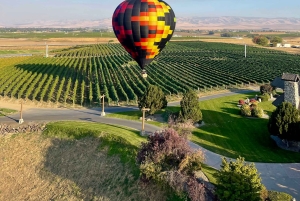 Walla Walla: Wine Country heteluchtballonvlucht bij zonsondergang