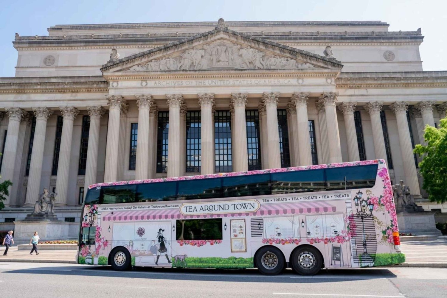 Washington, D.C. : visite en bus « Tea Around Town » avec les sites touristiques