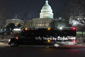 Washington DC: Pimeän jälkeen: Yöllinen kaupunkikierros