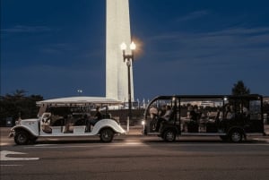 Washington DC: begeleide tour met elektrische karretjes bij maanlicht langs monumenten