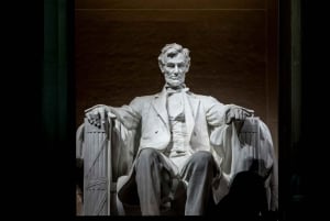 Washington DC: begeleide tour met elektrische karretjes bij maanlicht langs monumenten